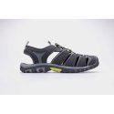 Sandały HI-TEC Eritio M AVSSS21-HT-02 BLACK/LIME 42