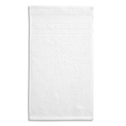 Ręcznik duży unisex Organic (GOTS) (biały) 70 x 140 cm