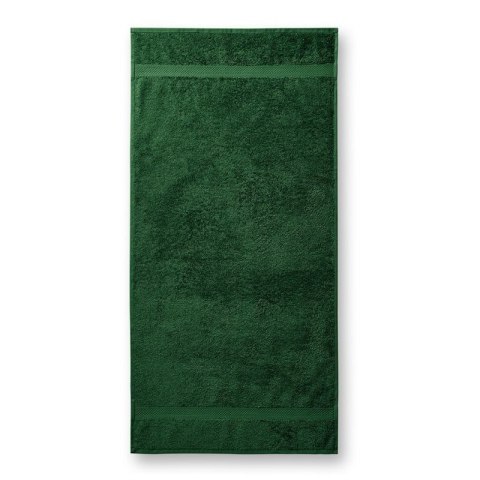 Ręcznik Malfini Terry Towel MLI-90306 zieleń butelkowa 50 x 100 cm