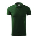 Koszulka polo Malfini Single J. M MLI-20206 zieleń butelkowa 2XL