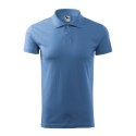 Koszulka polo Malfini Single J. M MLI-20215 błękitny 2XL