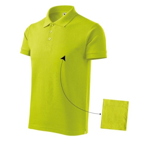 Koszulka polo Malfini Cotton M MLI-21262 limetka 2XL Koszulka polo Malfini Cotton M MLI-21262 limetka 2XL