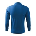 Koszulka polo Malfini Single J. LS M MLI-21114 lazurowy S