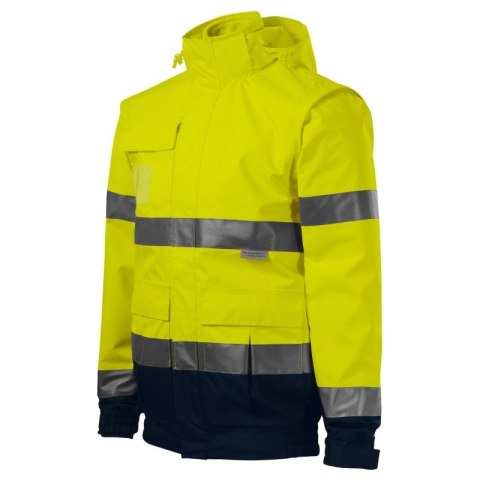 Kurtka Rimeck HV Guard 4 in 1 M MLI-5V297 fluorescencyjny żółty L Kurtka Rimeck HV Guard 4 in 1 M MLI-5V297 fluorescencyjny żółty L