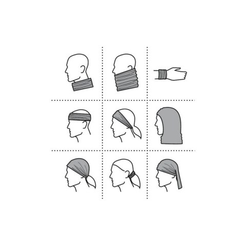 Chusta Twister Malfini MLI-32805 chabrowy uni Chusta Twister Malfini MLI-32805 chabrowy uni