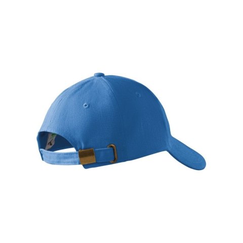 Czapka unisex 6P (lazurowy) nastawialna Czapka unisex 6P (lazurowy) nastawialna