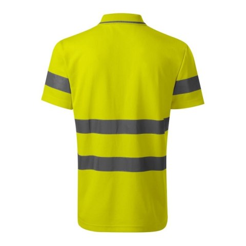 Koszulka polo Rimeck HV Runway M MLI-2V997 fluorescencyjny żółty S Koszulka polo Rimeck HV Runway M MLI-2V997 fluorescencyjny żółty S