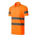 Koszulka polo Rimeck HV Runway M MLI-2V998 fluorescencyjny pomarańczowy 2XL