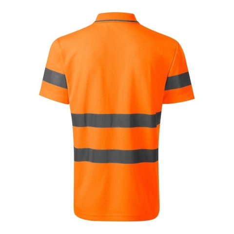 Koszulka polo Rimeck HV Runway M MLI-2V998 fluorescencyjny pomarańczowy M Koszulka polo Rimeck HV Runway M MLI-2V998 fluorescencyjny pomarańczowy M
