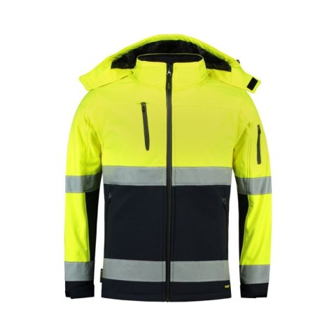 Kurtka Rimeck Bi-color EN ISO 20471 Softshell M MLI-T5297 fluorescencyjny żółty 4XL Kurtka Rimeck Bi-color EN ISO 20471 Softshell M MLI-T5297 fluorescencyjny żółty 4XL