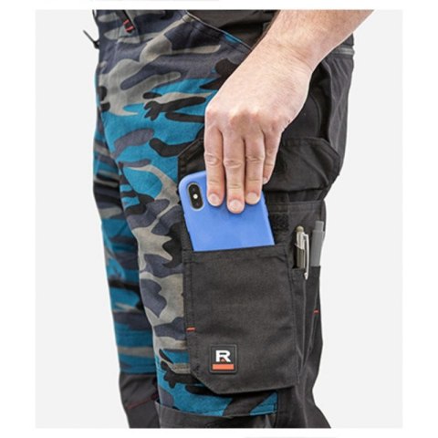 Spodnie Rimeck Vertex Camo M MLI-W09C1 camouflage petrol 48 long Spodnie Rimeck Vertex Camo M MLI-W09C1 camouflage petrol 48 long
