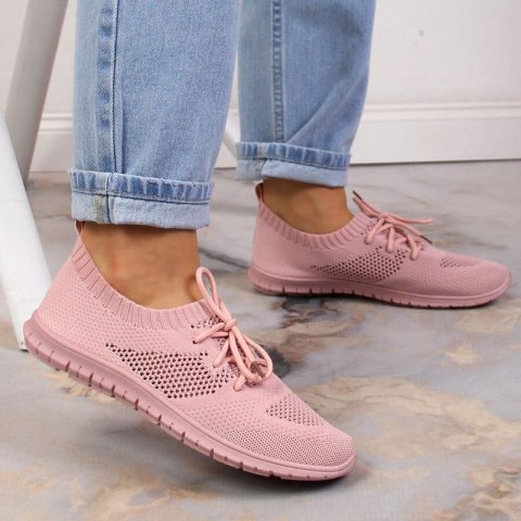 Buty sportowe ażurowe News W EVE211D pudrowy róż 38 Buty sportowe ażurowe News W EVE211D pudrowy róż 38