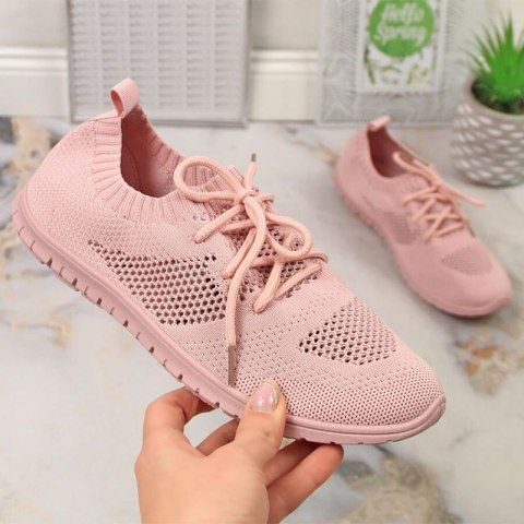 Buty sportowe ażurowe News W EVE211D pudrowy róż 38 Buty sportowe ażurowe News W EVE211D pudrowy róż 38