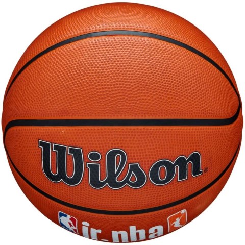 Piłka do koszykówki Wilson Jr NBA Logo Auth Outdoor WZ3011801XB6 7 Piłka do koszykówki Wilson Jr NBA Logo Auth Outdoor WZ3011801XB6 7