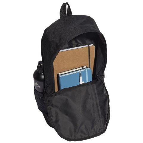 Plecak adidas Essentials Linear Backpack HT4746 czarny Plecak adidas Essentials Linear Backpack HT4746 czarny
