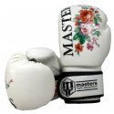 Rękawice bokserskie MASTERS RPU-FLOWER czarny+10 oz