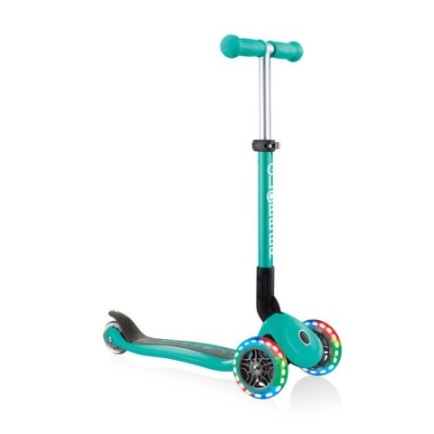 Hulajnoga 3-kołowa Globber Foldable Lights Emerald Green Jr 437-107 N/A Hulajnoga 3-kołowa Globber Foldable Lights Emerald Green Jr 437-107 N/A