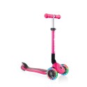 Hulajnoga 3-kołowa Globber Foldable Lights Fuchsia Jr 437-110 N/A