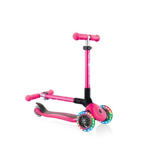 Hulajnoga 3-kołowa Globber Foldable Lights Fuchsia Jr 437-110 N/A Hulajnoga 3-kołowa Globber Foldable Lights Fuchsia Jr 437-110 N/A