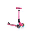 Hulajnoga 3-kołowa Globber Foldable Lights Fuchsia Jr 437-110 N/A