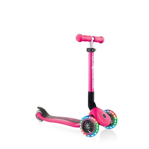 Hulajnoga 3-kołowa Globber Foldable Lights Fuchsia Jr 437-110 N/A Hulajnoga 3-kołowa Globber Foldable Lights Fuchsia Jr 437-110 N/A