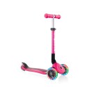 Hulajnoga 3-kołowa Globber Foldable Lights Fuchsia Jr 437-110 N/A