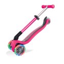 Hulajnoga 3-kołowa Globber Foldable Lights Fuchsia Jr 437-110 N/A