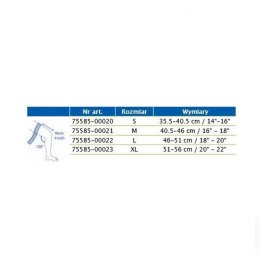 Orteza stawu kolanowego z odsłoniętą rzepką Actimove rozmiar XL 75585-00023 XL