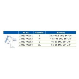 Orteza stawu kolanowego z regulowaną pelotą Actimove rozmiar L 72453-00003 L