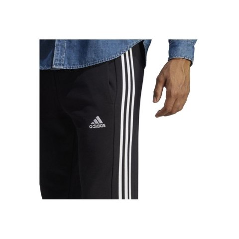 Spodnie adidas Essentials French Terry Tapered Cuff 3-Stripes M HA4337 S Spodnie adidas Essentials French Terry Tapered Cuff 3-Stripes M HA4337 S