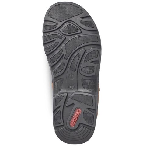 Sandały na rzepy Rieker M 26156-25 RKR447B 41 Sandały na rzepy Rieker M 26156-25 RKR447B 41