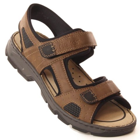 Sandały na rzepy Rieker M 26156-25 RKR447B 43 Sandały na rzepy Rieker M 26156-25 RKR447B 43