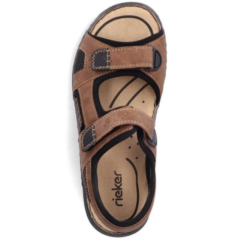 Sandały na rzepy Rieker M 26156-25 RKR447B 43 Sandały na rzepy Rieker M 26156-25 RKR447B 43