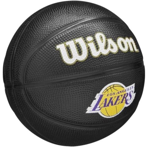 Piłka Wilson Team Tribute Los Angeles Lakers Mini Ball Jr WZ4017601XB 3 Piłka Wilson Team Tribute Los Angeles Lakers Mini Ball Jr WZ4017601XB 3
