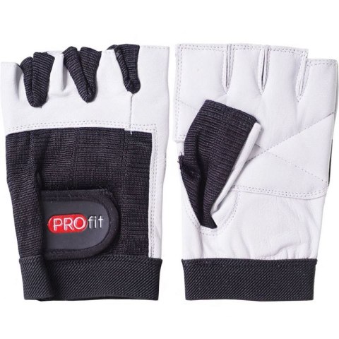 Rękawice kulturystyczne Profit Pro czarne 1615 2XL Rękawice kulturystyczne Profit Pro czarne 1615 2XL