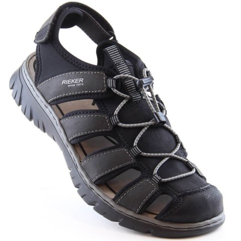 Sandały Rieker zabudowane M 26770-00 RKR584 43 Sandały Rieker zabudowane M 26770-00 RKR584 43