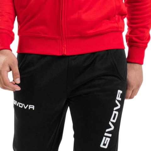 Dres Givova Tuta Givova One M TT012 1210 czerwono/czarny 2XS Dres Givova Tuta Givova One M TT012 1210 czerwono/czarny 2XS