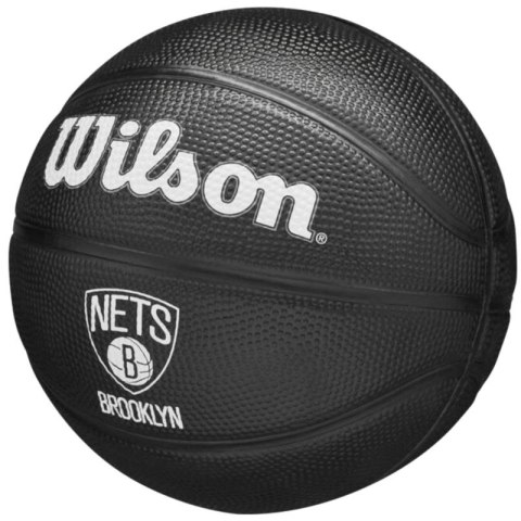 Piłka Wilson Team Tribute Brooklyn Nets Mini Ball Jr WZ4017604XB 3 Piłka Wilson Team Tribute Brooklyn Nets Mini Ball Jr WZ4017604XB 3