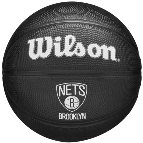 Piłka Wilson Team Tribute Brooklyn Nets Mini Ball Jr WZ4017604XB 3 Piłka Wilson Team Tribute Brooklyn Nets Mini Ball Jr WZ4017604XB 3