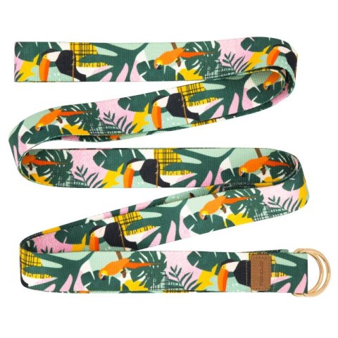 Pasek do jogi Spokey Home Jungle 941959 300x3,8cm Pasek do jogi Spokey Home Jungle 941959 300x3,8cm