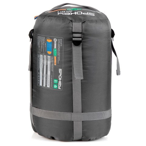 Śpiwór Spokey Outlast OE/BL 9404300000 220x75cm Śpiwór Spokey Outlast OE/BL 9404300000 220x75cm