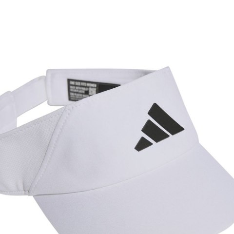 Daszek adidas Aeroready Visor HT2042 biały Daszek adidas Aeroready Visor HT2042 biały