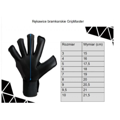 Rękawice bramkarskie Yakima Sport GripMaster 8 100725 Rozm. 8 Rękawice bramkarskie Yakima Sport GripMaster 8 100725 Rozm. 8