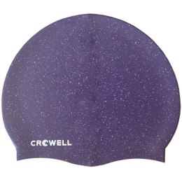 Czepek pływacki silikonowy Crowell Recycling Pearl fioletowy kol.4 N/A