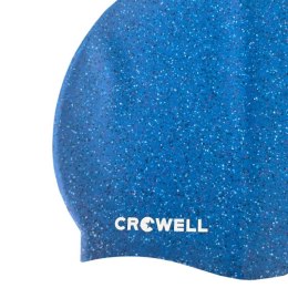 Czepek pływacki silikonowy Crowell Recycling Pearl niebieski kol.5 N/A