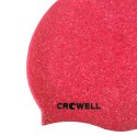 Czepek pływacki silikonowy Crowell Recycling Pearl różowy kol.3 N/A