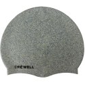 Czepek pływacki silikonowy Crowell Recycling Pearl srebrny kol.2 N/A
