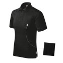Koszulka polo Rimeck Resist Heavy Polo M MLI-R2001 czarny 4XL