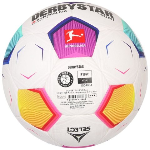 Piłka Select DerbyStar Bundesliga 2023 Brillant Replica 3955100059 5 Piłka Select DerbyStar Bundesliga 2023 Brillant Replica 3955100059 5