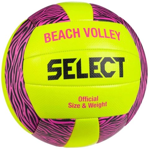 Piłka do siatkówki Select Beach Volley v23 Ball Beach Volley Yel-Pink 5 Piłka do siatkówki Select Beach Volley v23 Ball Beach Volley Yel-Pink 5